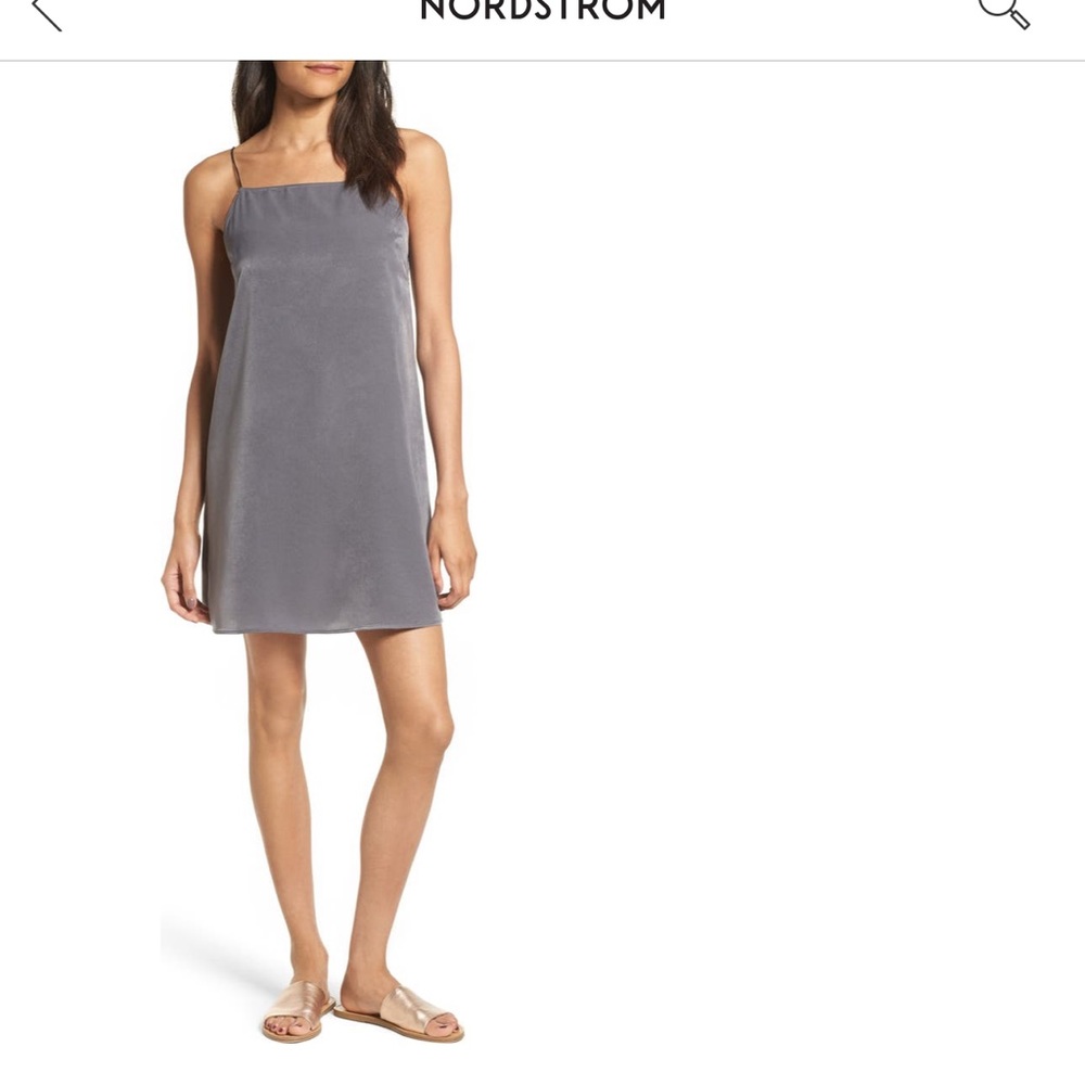 All in Favor square neck slipdress